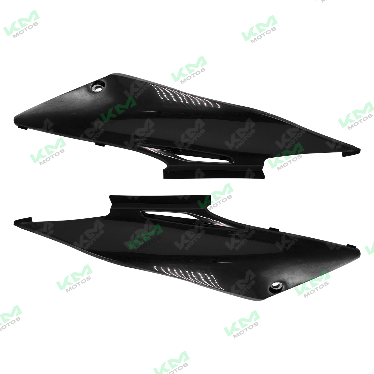 Tapaderas laterales negras para modelos XM200Z y XM150Z, conjunto de tapaderas laterales de marca Universal.