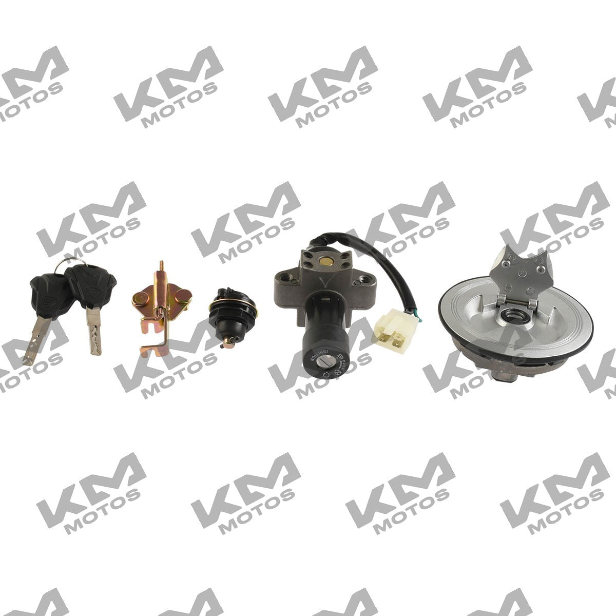 Kit Cerraduras Juego de Llavines Italika 150Z 170Z (Original F04020208)