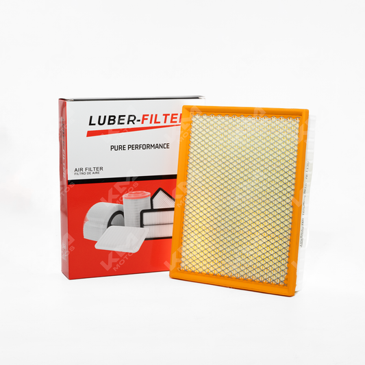 Filtro de aire para Nissan NP300 de la marca KM Motos, muestra el filtro de aire con componentes y estructura.