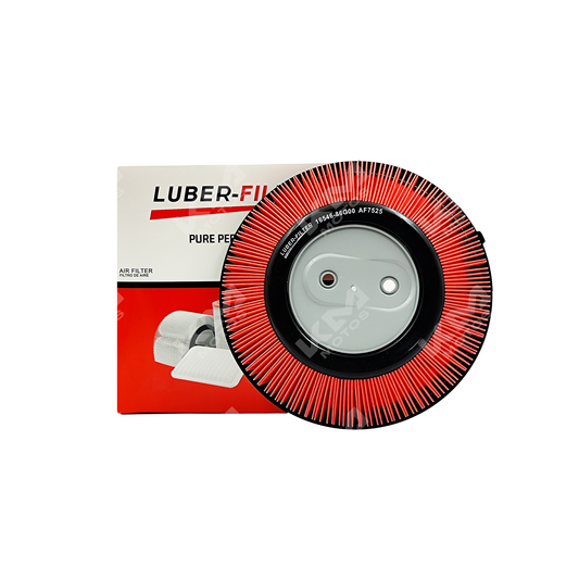 Filtro de aire para Nissan Frontier 98-004 de KM Motos, imagen del filtro de aire con marco y elemento filtrante visible.