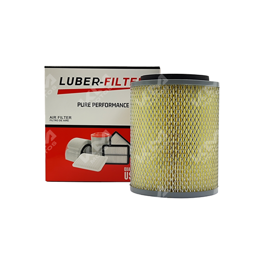 Filtro de aire tubular Heavy Duty LAF5572 para camiones diésel clásicos, imagen del filtro de aire de KM Motos