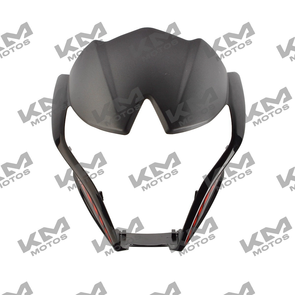 Cubierta de Faro Negro Rojo Italika 125Z Original (F13012039)