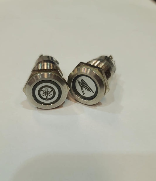 INTERRUPTOR DE BOTON + LOGO ORIGINAL LED