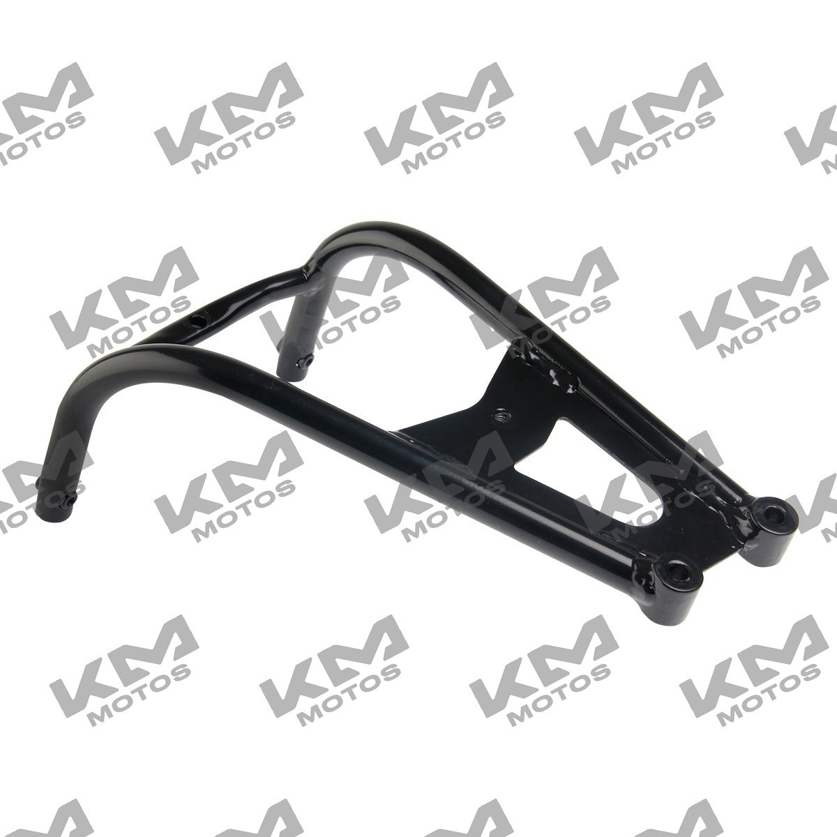 Sistema de chasis soporte de guardafango trasero para Italika 250Z negra, modelo original F02030384, en color negro.