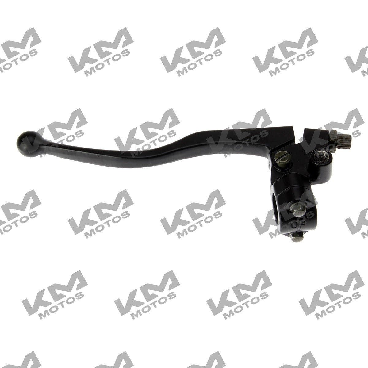 Conjunto de manecilla izquierda para sistema de control Italika 150z/150sz, pieza original en imagen.