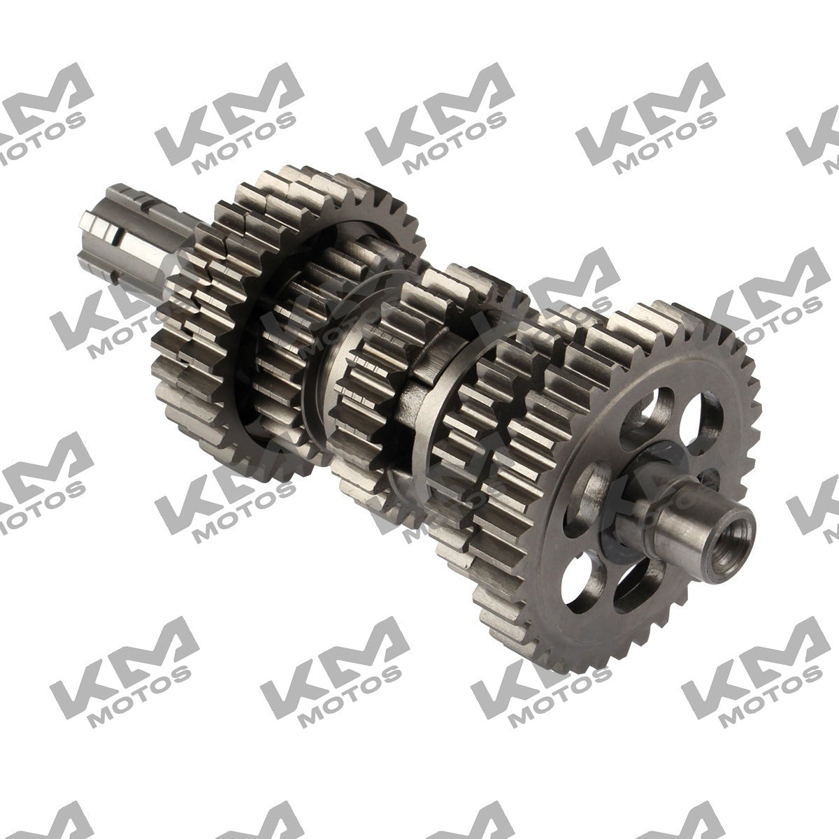 Conjunto secundario de transmisión para motor Italika DM150 FT125, sistema de transmisión original en imagen.