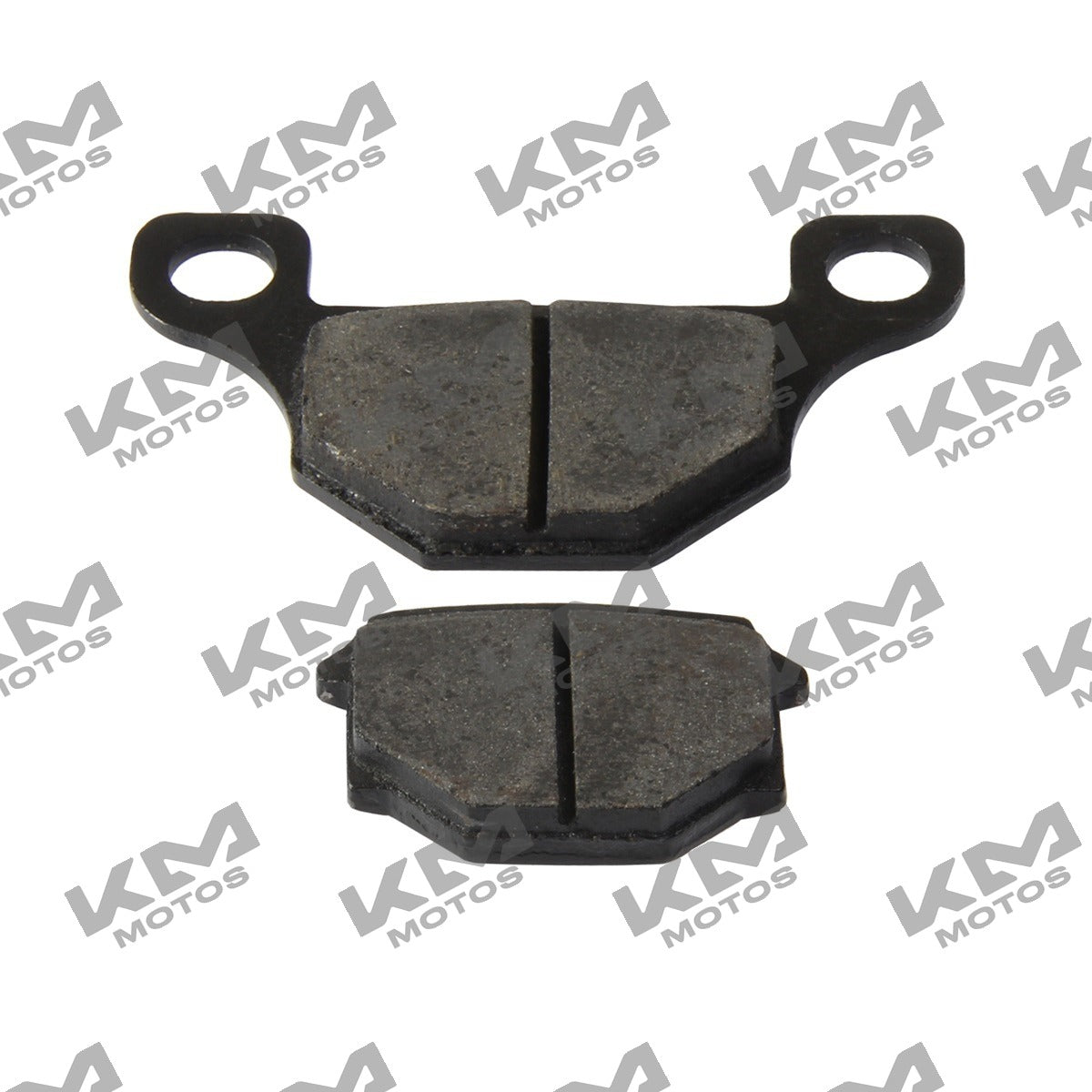 Pastillas de freno delanteras Italika RC125, RC150 y Spitfire 250, sistema de frenos original F14020297 en imagen.