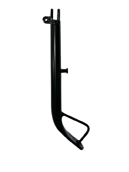 Pata lateral para Pulsar 180, componente de motocicleta de la marca Bajaj, en color negro y diseño resistente