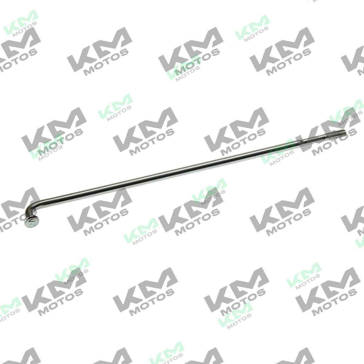 Rayo externo de rueda trasera para Dm150 Italika, sistema de ruedas original, parte visible en la imagen.