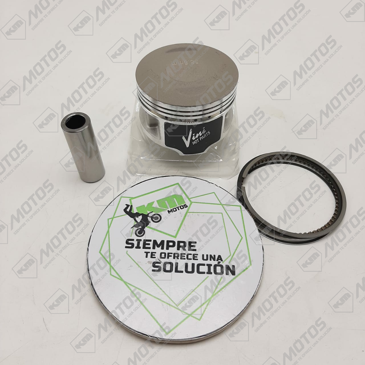 KIT DE PISTON YAMAHA YBR125 A 150 ED/G (56.5mm) (RACING)