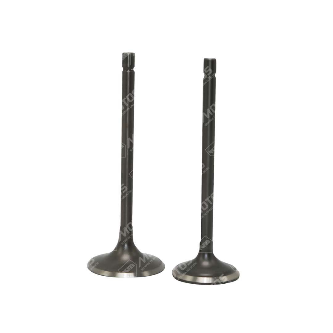 VALVULAS DE MOTOR YUMBO DAKAR250/XPLORER250 (MOTOR DE VARILLA)