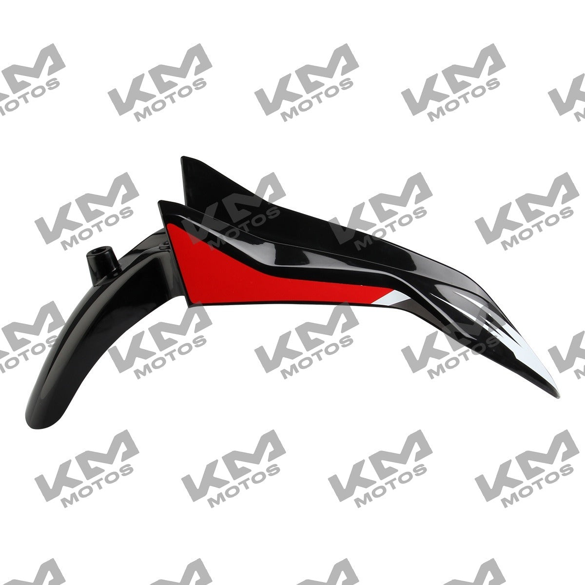 Guardafango Delantero Negro Rojo Italika DM150 Roja (Original F16010301)