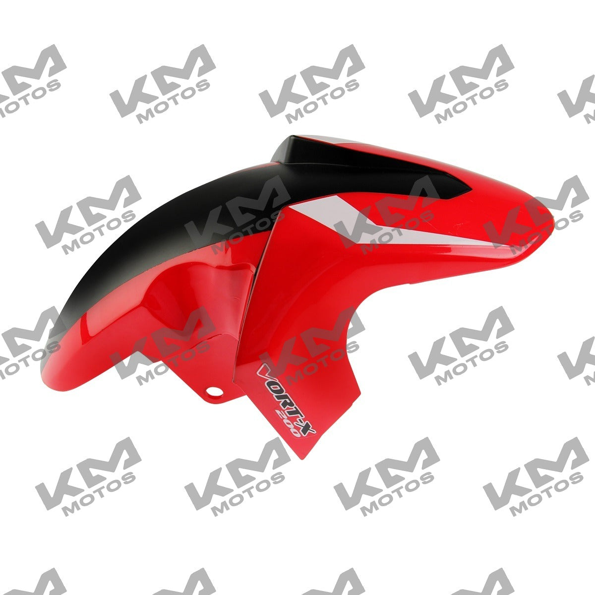 Guardafango Delantero Rojo Negro Italika Vort-X 200 (Original F16010294)