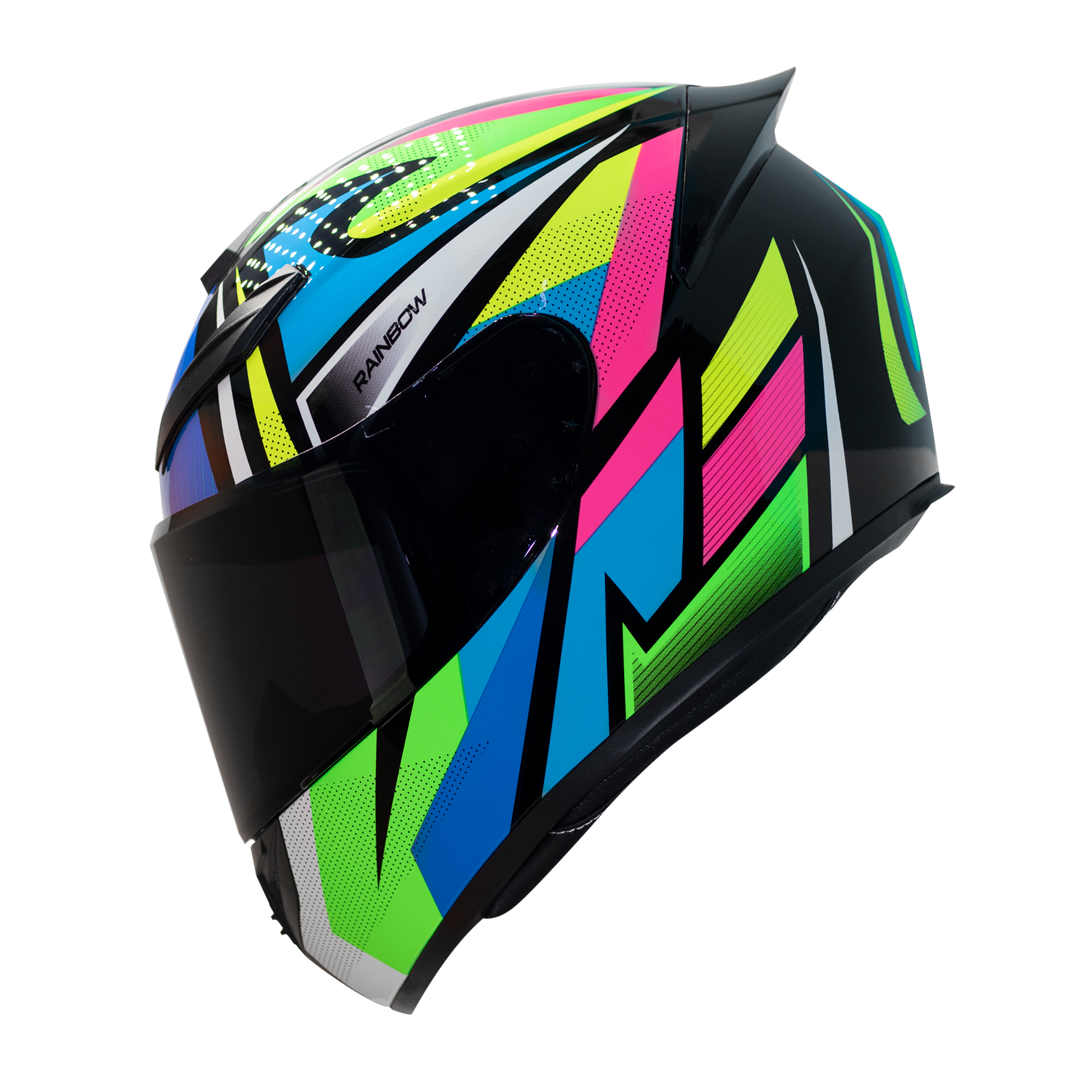 Casco Tipo Integral HS2 GLASS BLACK – KMMOTOSHN