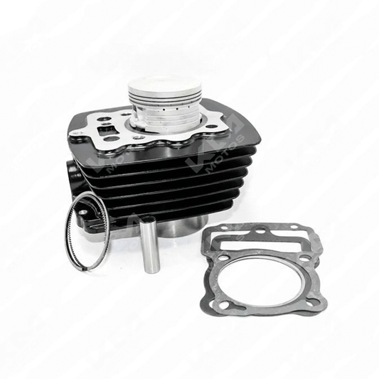 Cilindro de motor CGP 150CC para RC150GT, pieza original, con detalles visibles del cilindro y sus componentes.