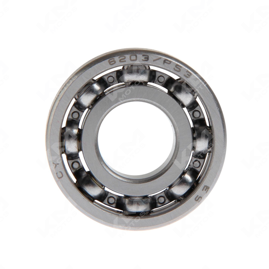 Balero radial de bolas original en color naranja para ATV y motos VORT-X 200 y 250, compatible con DT200 y Fiera 200.