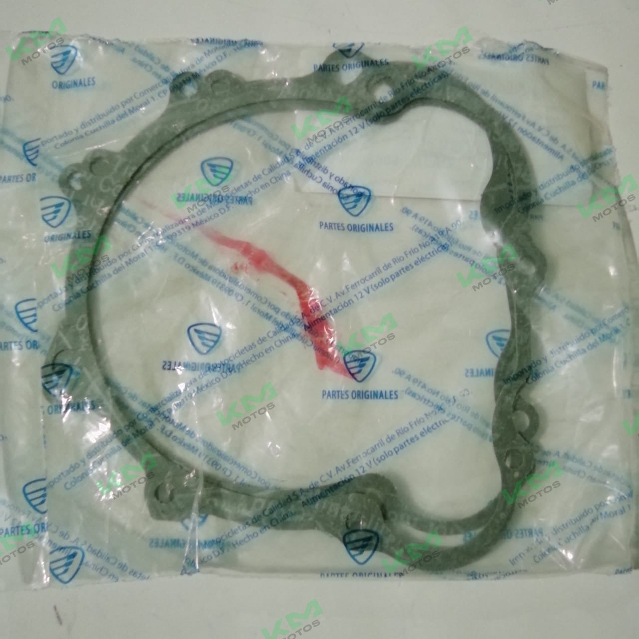 Empaque de Cubierta Izq Carter FT125/FT150/DM150/FT125 New SPORT/FT125 CLASICA/FT150GT/FT150 GT GRAFITO/FT125TS/DM250 HI