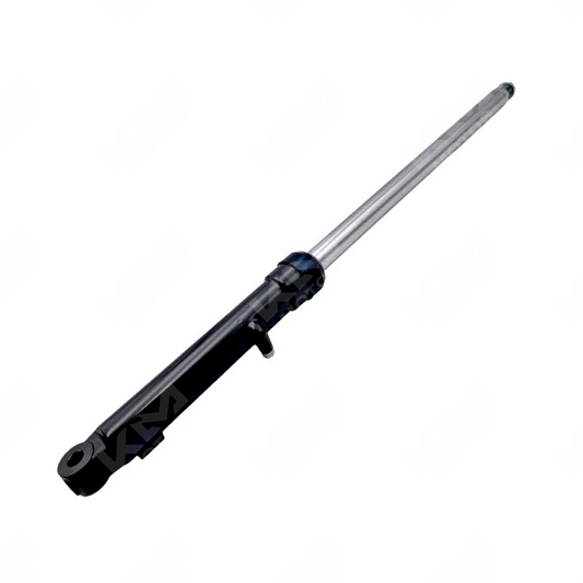 Amortiguador izquierdo negro para FT150, FT150GT y FT150 GT, marca original, con detalles de componentes y acabado en grafito.