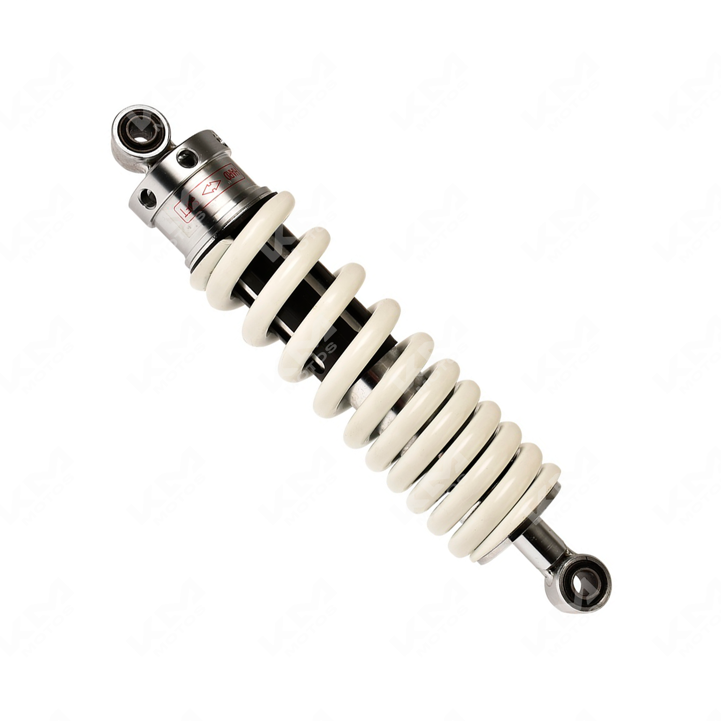 Amortiguador trasero blanco para moto 250Z GRAFITO de la marca ORIGINAL, muestra detalles del componente en imagen.