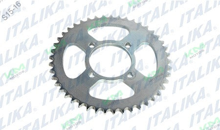 Sistema de tracción trasero Catarina 45T 180Z original para motocicletas Italika FT150, FT180, DM150 y AT110.