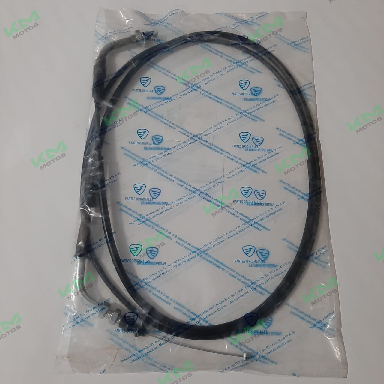 Cable de acelerador original Italika DS150, GS150, GTS175 y XS150, sistema de control para motocicleta.