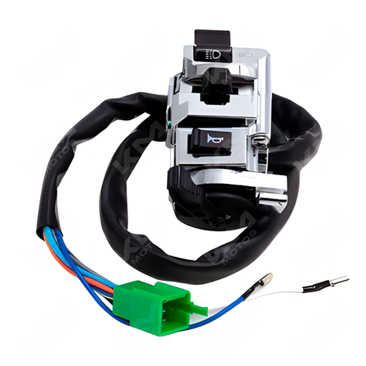 Conjunto de mando izquierdo para RC150 y RC150 GT de la marca ORIGINAL, muestra botones y controles en color negro.