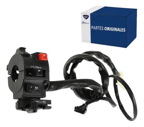 Mandos izquierdo para ATV250 KMMOTOSHN, incluye control de reversa, con botones y palanca visible en la imagen.
