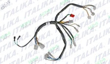 Arnés eléctrico secundario Italika DS150/XS150 en color negro, sistema eléctrico original para motocicleta.