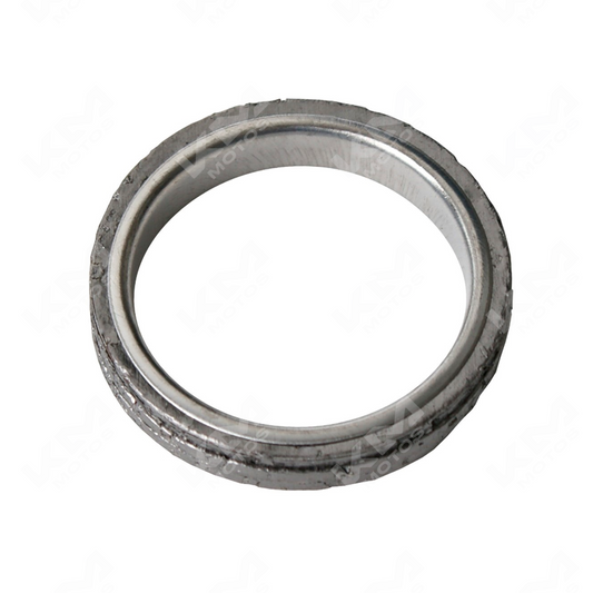 EMPAQUE DE TUBO DE ESCAPE CS125/XS125/DS150/XS150/GS150/GTS175/WS175/GTS175 LED/GS150 LED/XS150 NEGRO/WS150 NF/D125