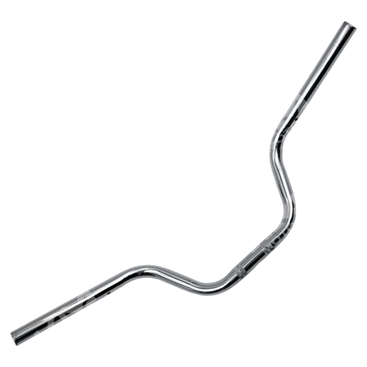 Manubrio cromado para motos KM Motos FT125, XFT125, FT125 New Sport, Clásica y TS, con acabado brillante y diseño resistente