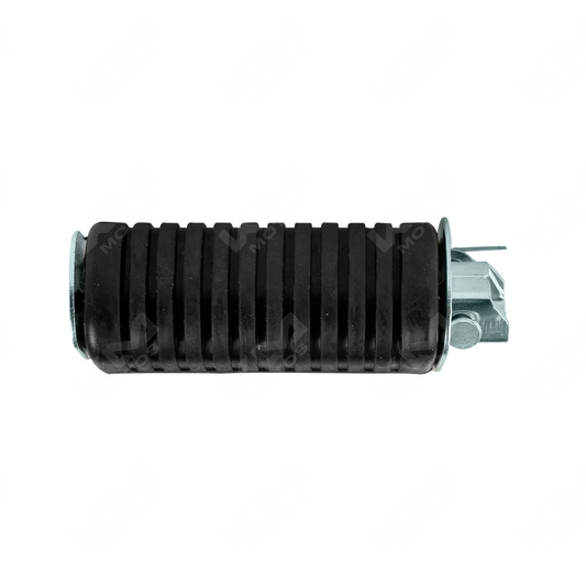 Base de estribo trasero izquierdo KMMOTOSHN para FT150 y FT150GT en color grafito, visible en la imagen.