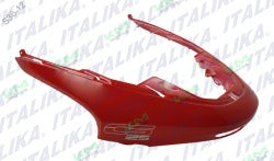 Cubierta frontal inferior roja y negra para motocicleta Italika CS125, parte del sistema de chasis, modelo F13010527