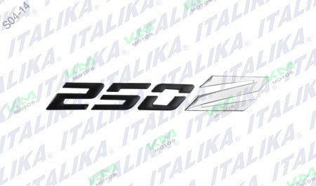 Etiqueta lateral original Italika 250z, cubierta lateral para motocicleta 250z, accesorio de sistema de accesorio Italika.