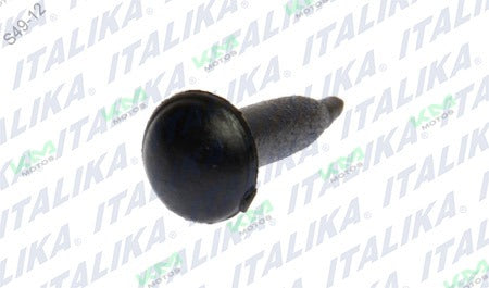 Tornillo plástico de fijación negro para sistema de motor Italika DS150, marca Italika, modelo F13040001.