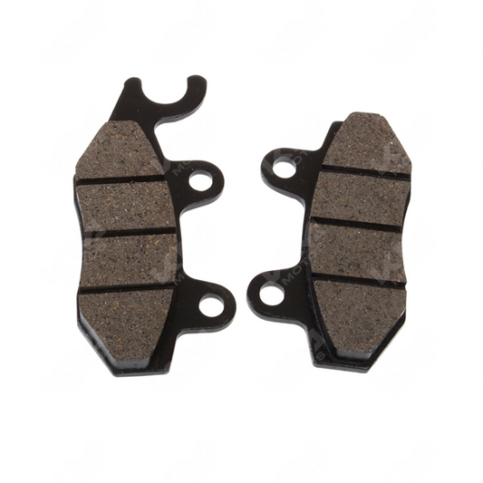 Pastilla de freno original para scooters y motos XM200, DM150, TX200, FT200, GY6-150, con superficie de fricción visible