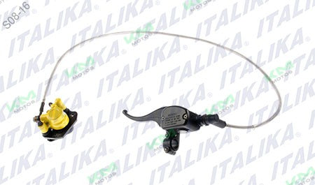 Conjunto Freno Trasero Amarillo Italika ATV200 (Original F15020219)