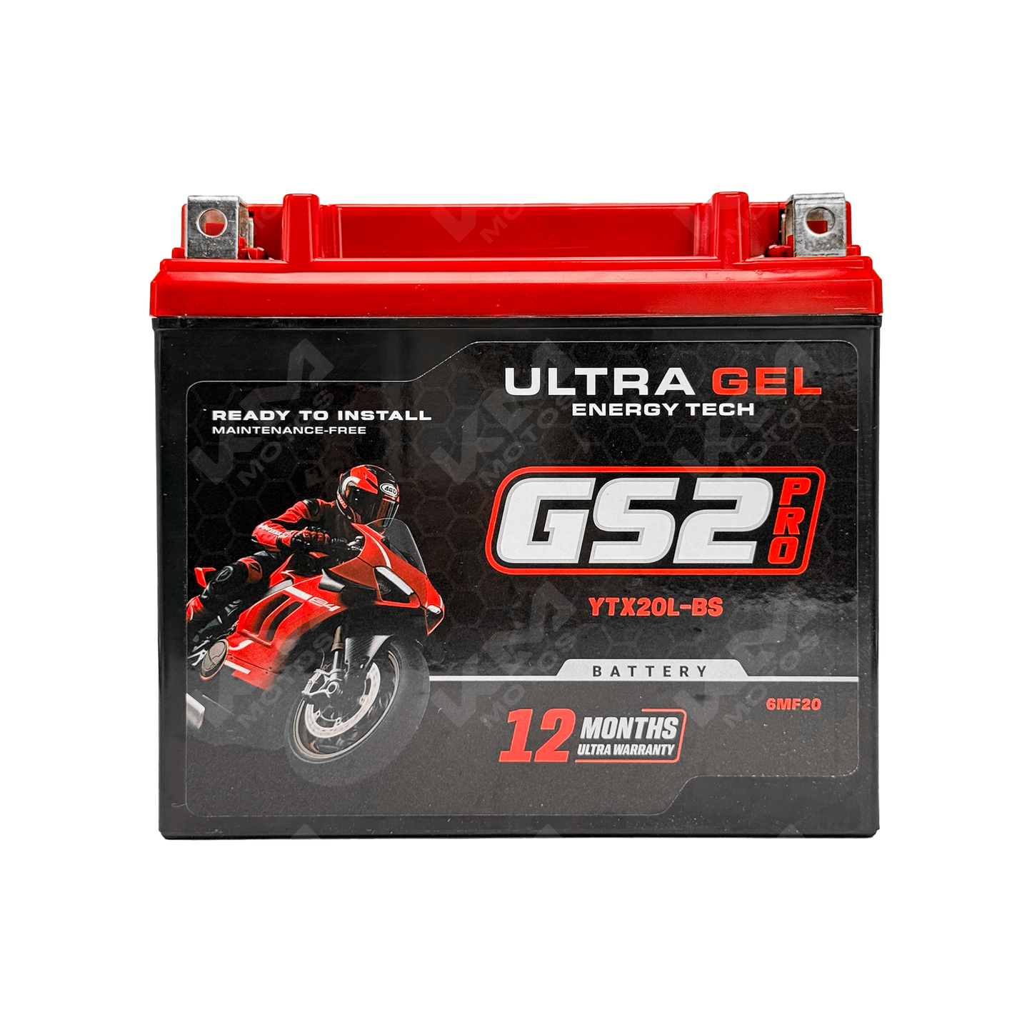 BATERIA DE ULTRA GEL YXT20L-BS GS2 - KMMOTOSHN