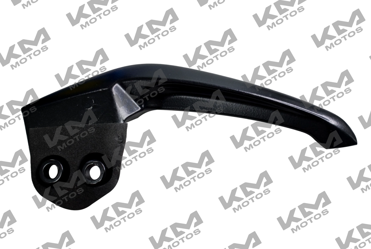 Agarradera pasamanos para pasajero Pulsar 200 NS, compatible con modelos universales, en color negro con detalles en aluminio.