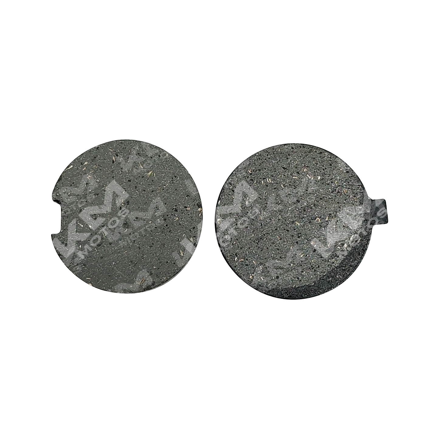 Pastilla de freno Kms para Yumbo y Shineray, redonda, resistente y duradera, adecuada para bicicletas y motos.