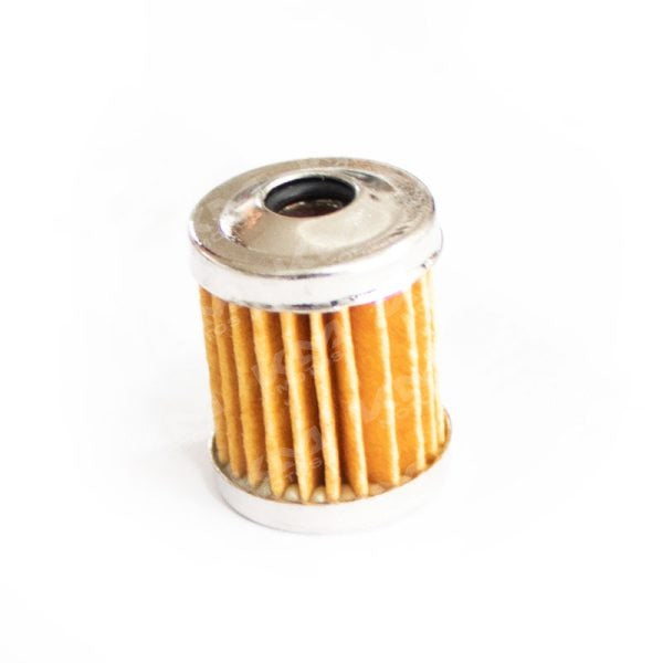 Filtro de gasolina Kms para YBR125, modelo KM-4039, visible en la imagen, diseñado para filtrar combustible de manera eficiente.