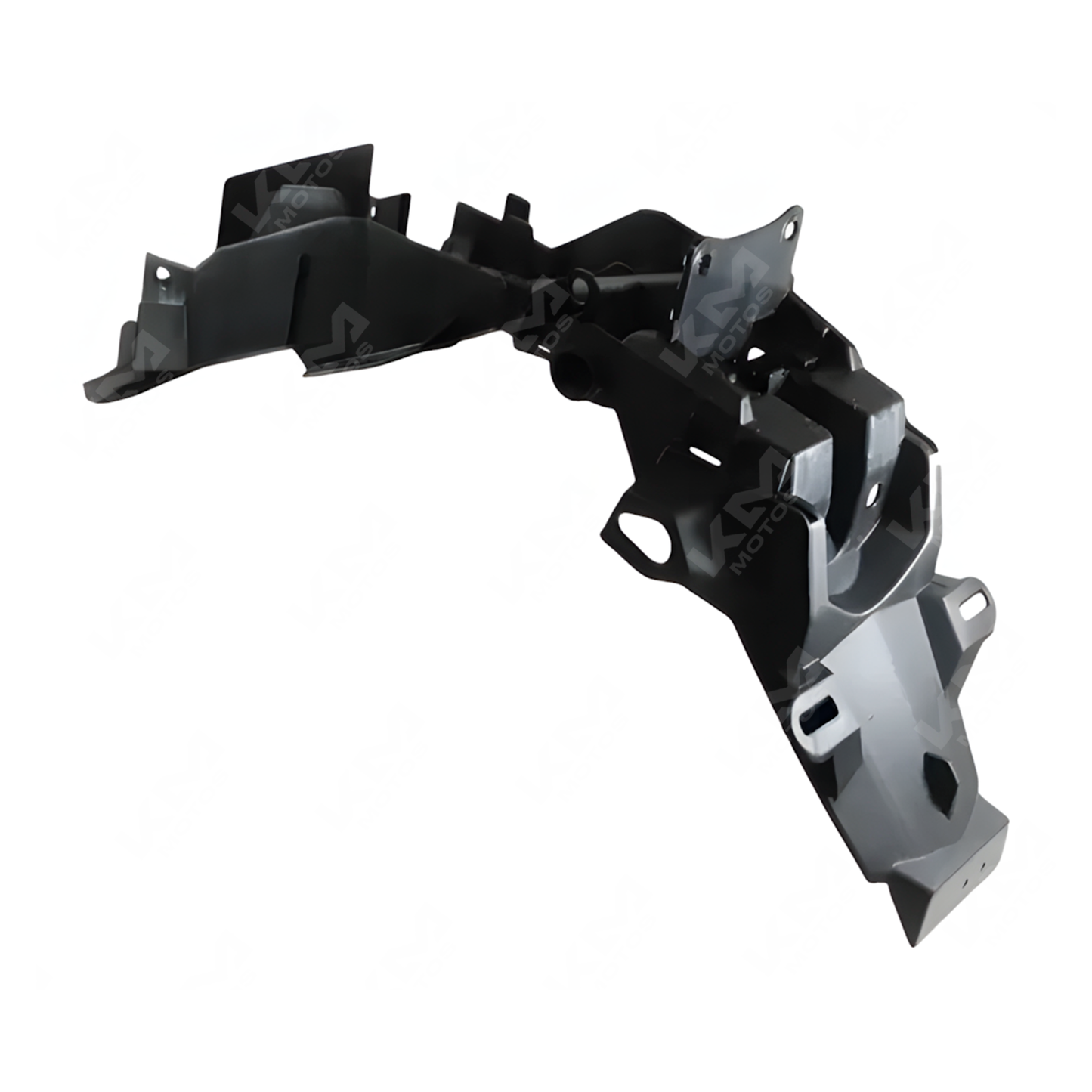 Guardafango trasero para FZ16 de KM Motos, pieza de protección de plástico en color negro para motocicleta.