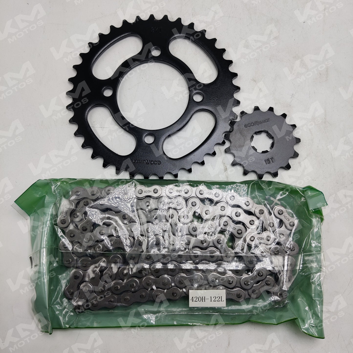 Kit de Traccion(arrastre) Crypton 37T-15T/420H-122L Powerdrag