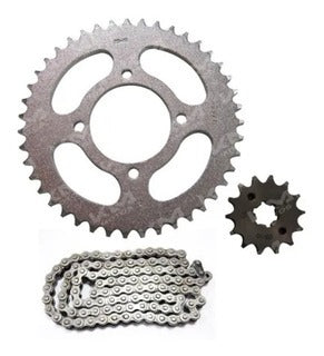 Kit de Traccion(arrastre) FT125 38T-14T/428H-124L Powerdrag