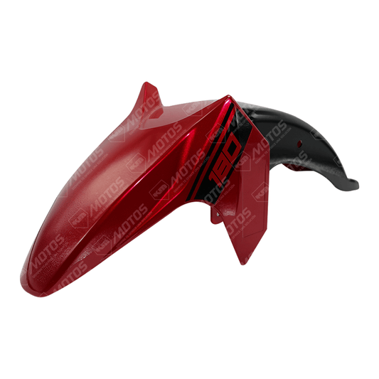 GUARDAFANGO DELANTERO CRX180 ROJO OEM