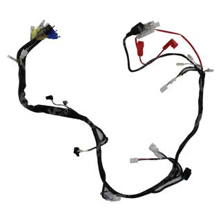 Arnés eléctrico Lr para Suzuki EN-125, con cables y conexiones visibles en una imagen clara y detallada.