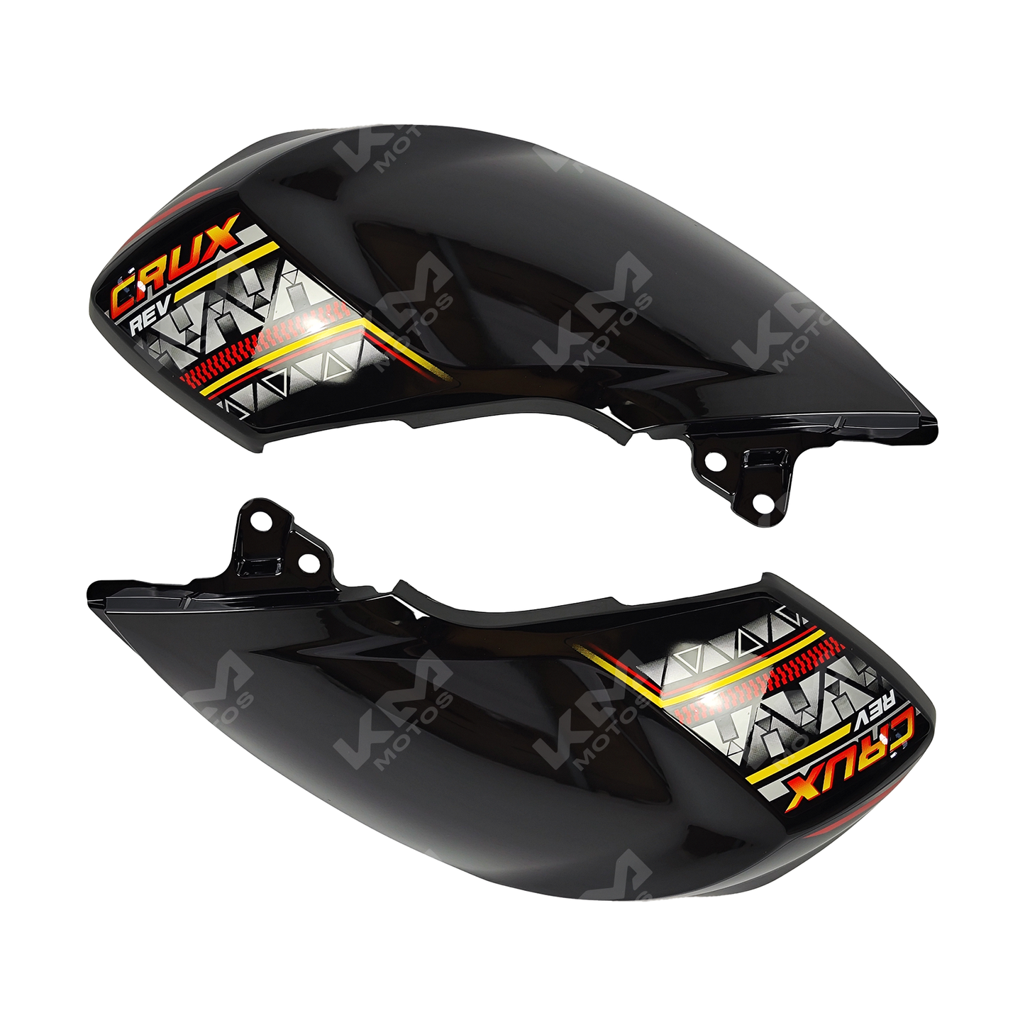 COBERTOR DE TANQUE CRUX110 REVO NEGRO - KMMOTOSHN