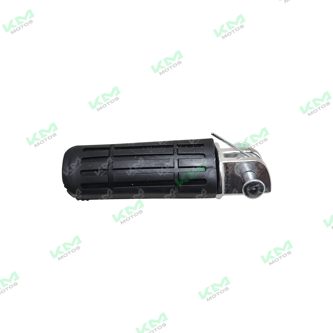 Espejo de freno Universal KM-CE0033-1-C, set de estribos para FZ16 con acabado en color negro y diseño resistente.