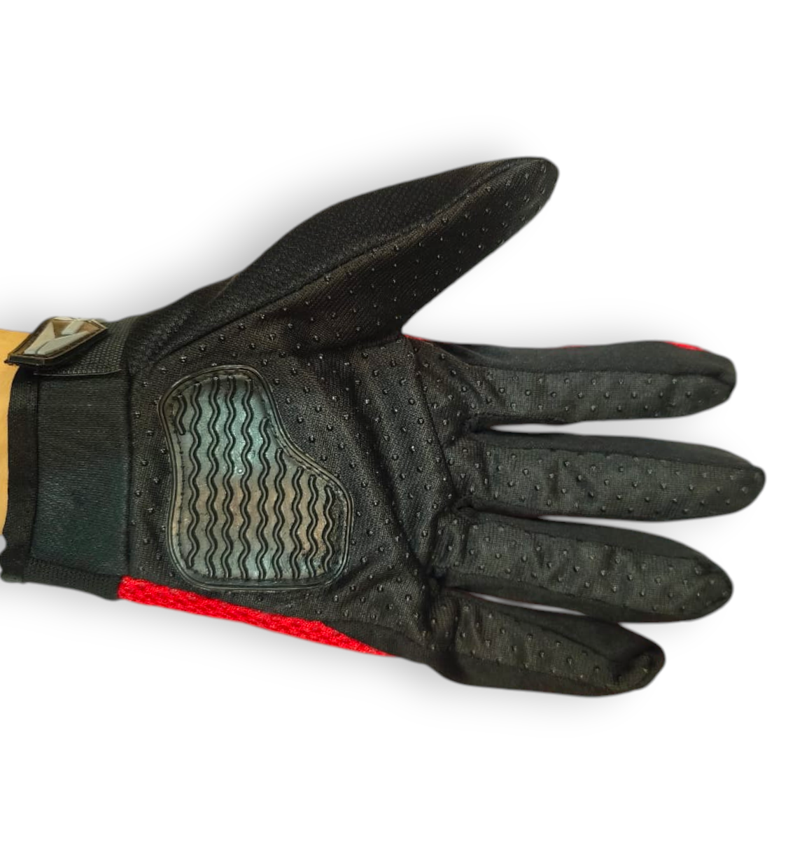 Guantes DSHLIS de KMMOTOSHN en conjunto, con textura de tela y ajuste cómodo para protección y estilo.