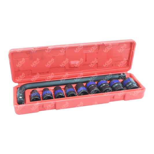 KIT DE CUBOS + RASH (BARRA EN L) DE 1/2" 10PCS