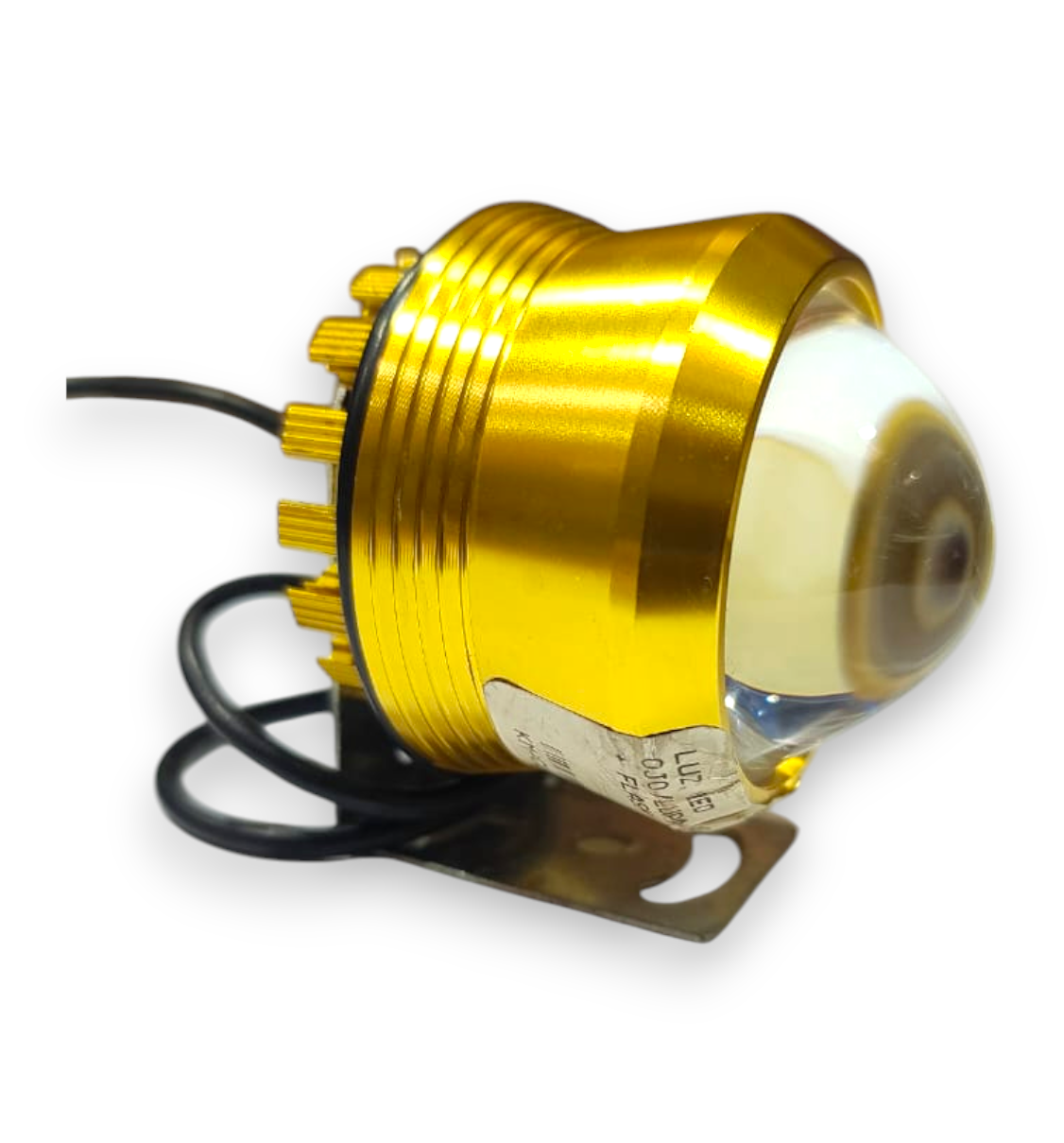 Luz LED ojo y lupa grande de KMMOTOSHN con flash, iluminación brillante y lente ampliadora para trabajos detallados.